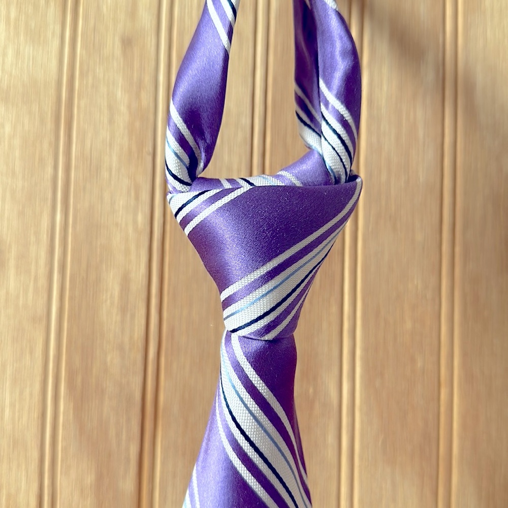 Jones New York - Purple and Blue Tie